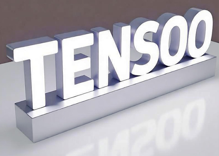 桌面发光字定制 品牌logo发光广告牌